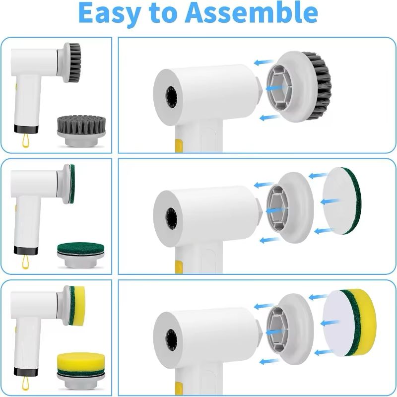 Cepillo Eléctrico de Limpieza Potente